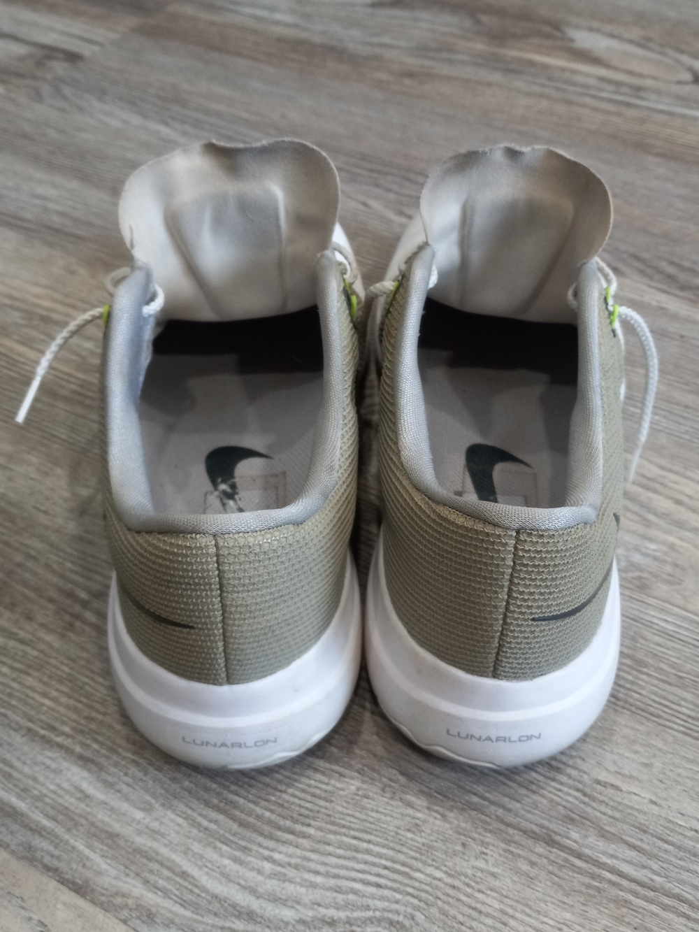 Nike Lunar Empress Lunarlon Woman Golf Shoes White/Gary Size 8 - Picture 5 of 15